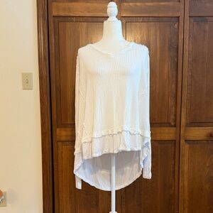 We The Free Cream Knit Top